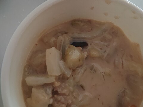 長芋豆乳スープ